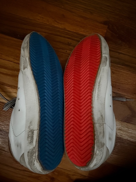 Golden Goose White and Silver Women's Sneakers - Picture 3 of 4